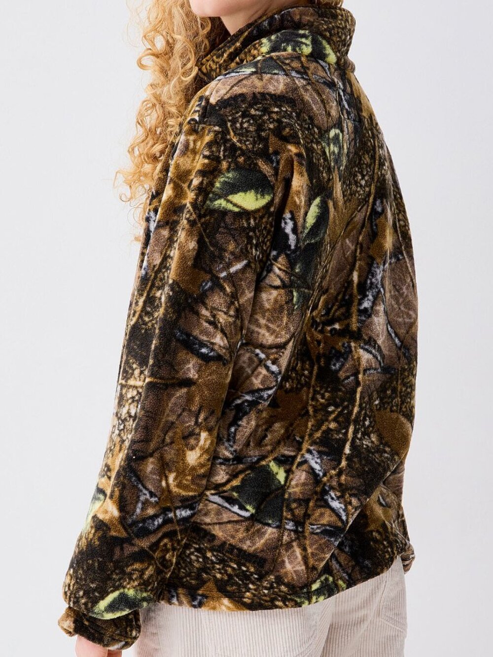 NWT Camo pattern fleece jacket - Picture 2 of 3